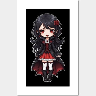 Vampire Girl 1 Posters and Art